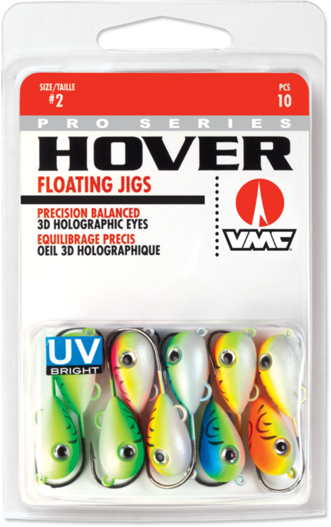 VMC HOVER JIG #2 UV KIT ASSORTIS QTY:10