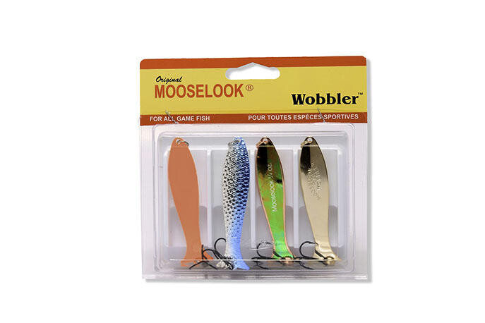 MOOSELOOK WOBBLER KIT MEDIUM  1/4 OZ  4PC