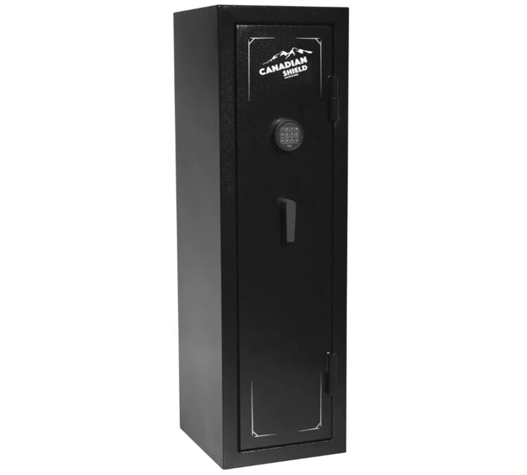 CANADIAN SHIELD COFFRE GRANITE 12 GUN ELECTRONIC -FIRE NOIR