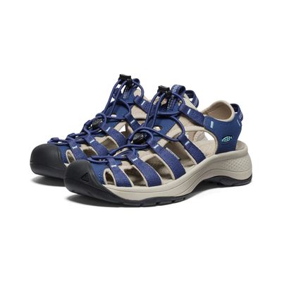 KEEN SANDALE &#39;&#39;ASTORIA WEST&#39;&#39; NAVAL ACADEMY/REEF WATERS - FEMME