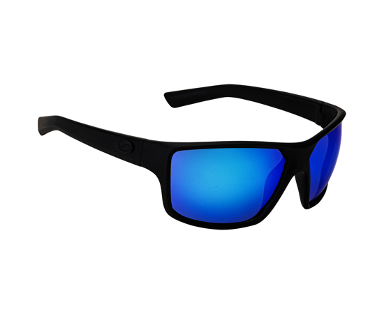STRIKE KING LUNETTE POLARISÉ &#39;&#39;S11 CLINCH&#39;&#39; - NOIR MAT/BLEU