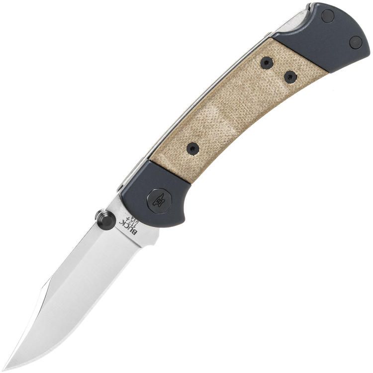 BUCK KNIVES COUTEAU &#39;RANGER SPORT&#39; OD GREEN MICARTA HDL