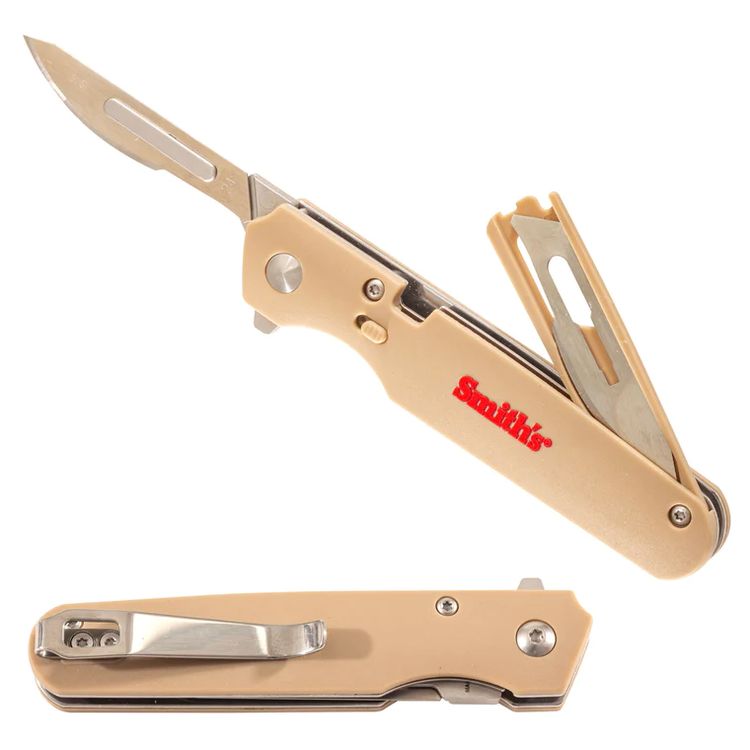 SMITH&#39;S COUTEAU À LAME DE RASOIR &#39;&#39;EDGE SPORT&#39;&#39;