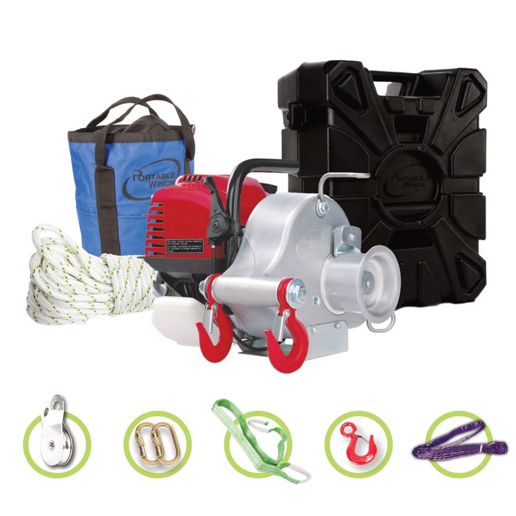PORTABLE WINCH KIT PROMOTIONNEL PCW3000-P