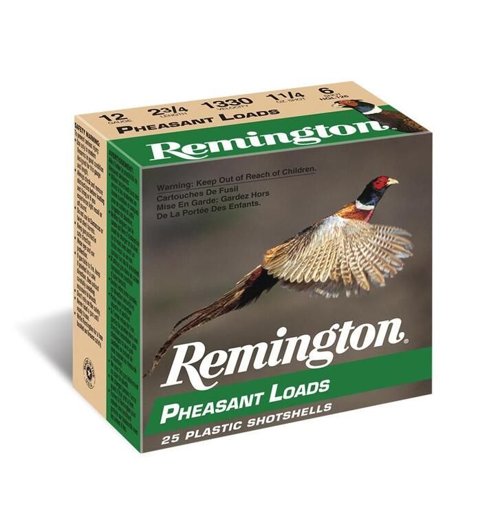 Remington Cartouche PHEASANT   12 2-3/4 3-3/41330fps 1-1/4oz 6
