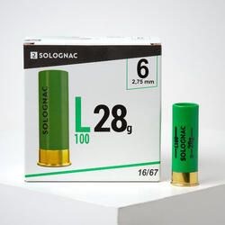 SOLOGNAC 12 GA 2¾&#39;&#39; #7 L100 28G STEEL 1460FPS