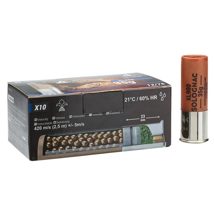 SOLOGNAC 12 GA 3&#39;&#39; #4 XL900 35G  SOFT COPPER