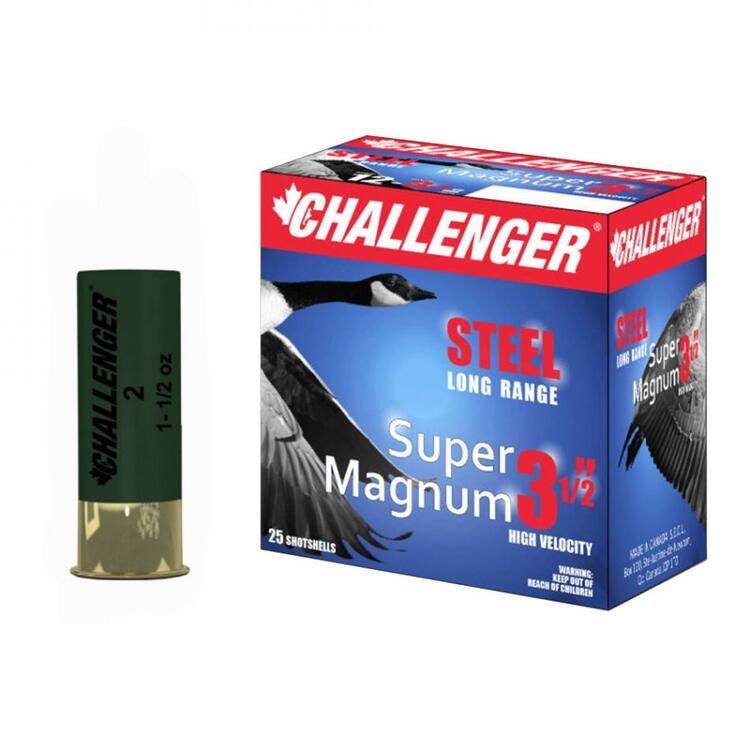 CHALLENGER SUPER MAGNUM MUNITION 12 GA. 3 1/2 #1