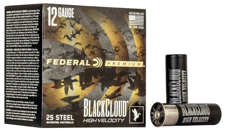 FEDERAL BLACKCLOUD FS Steel High Velocity 12GA. 3PO