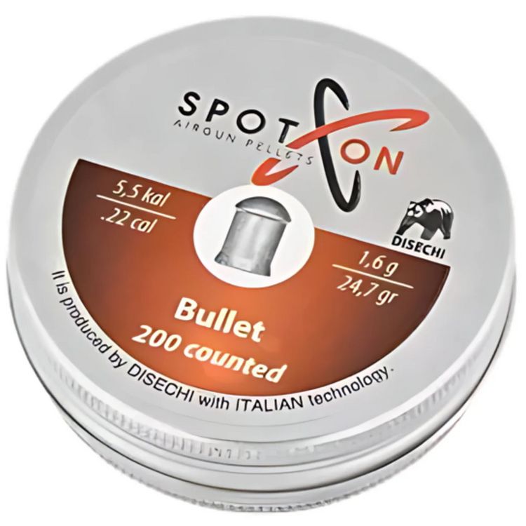 SPOT ON PLOMBS .22 BULLET 24.7GR (200)