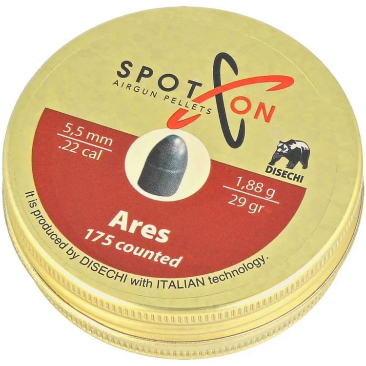 SPOT ON PLOMB AIRGUN ARES .22 - 29GR