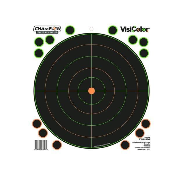 CHAMPION CIBLE VISICOLOR BULLSEYE 8&#39;&#39;