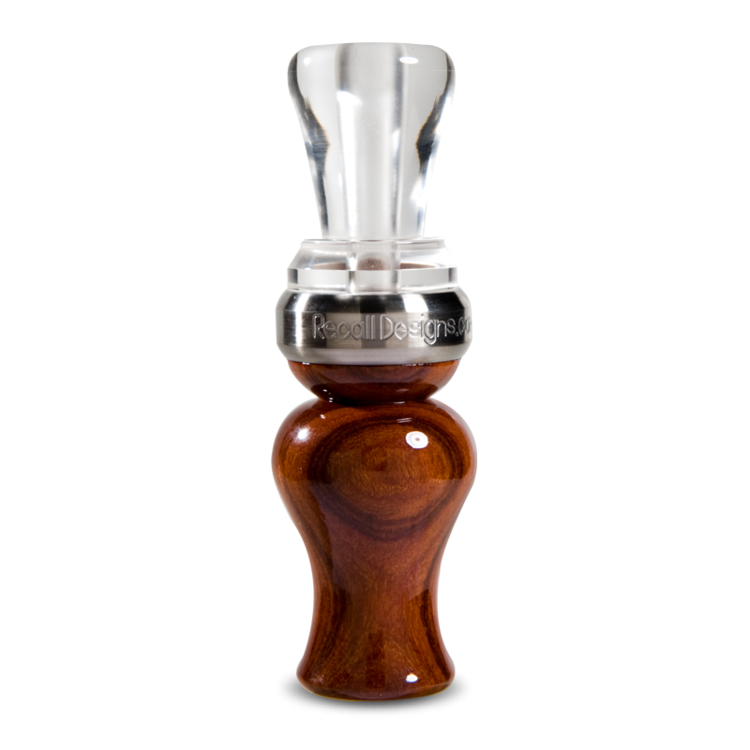 RECALL DESIGNS APPEAU CANARD HEN ARCHY HANCHE DOUBLE - PAU ROSA/CLEAR