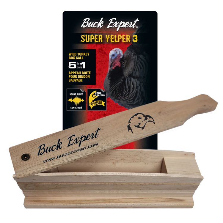 BUCK EXPERT SUPER YELPER 3 NOYER PEUPLIER WALNUT POPLAR