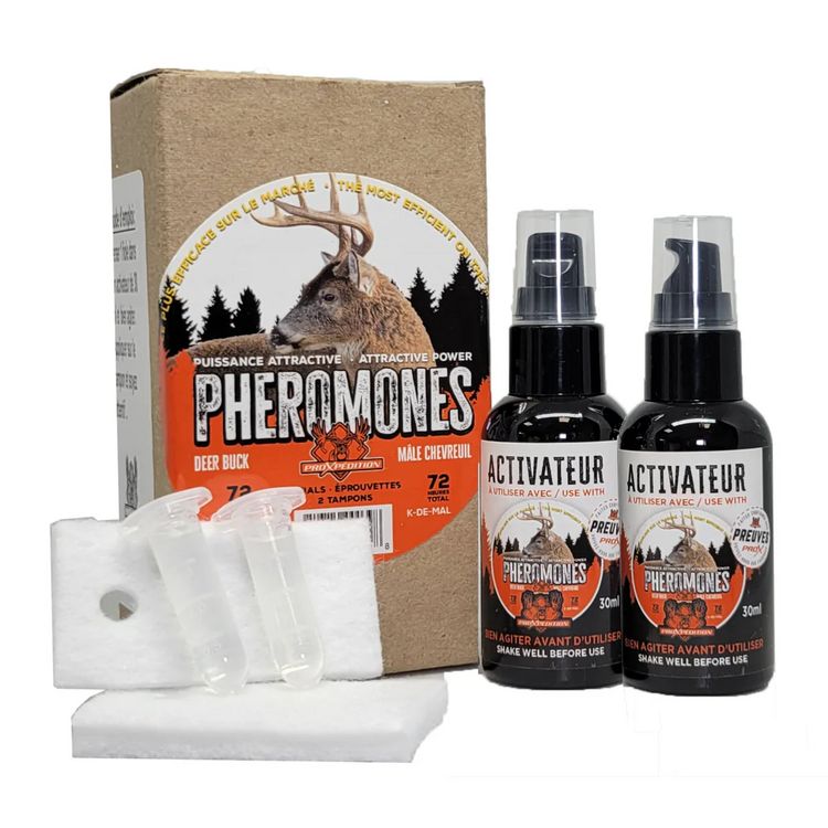 PROXPEDITION KIT DE PHÉROMONES CHEVREUIL MALE + 2 ACTIONNEUR