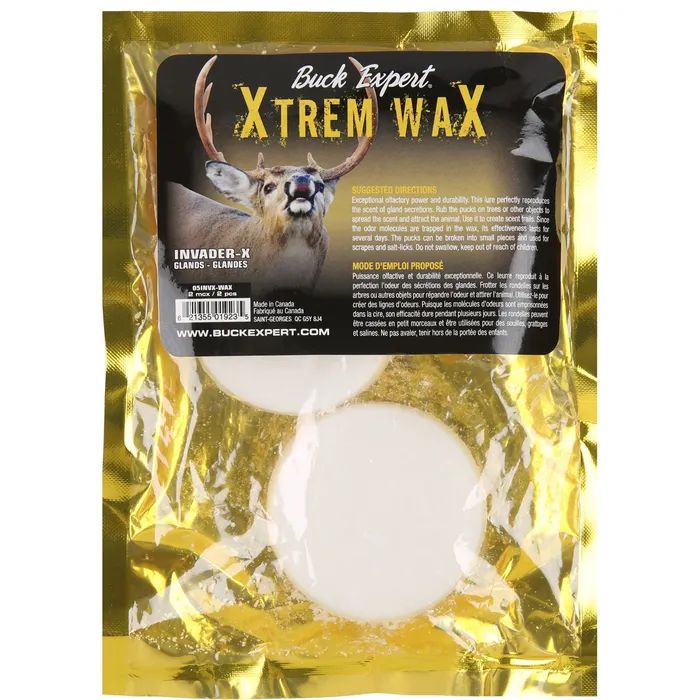 BUCK EXPERT XTREM WAX CHEVREUIL URINE SYN+INVADER+MALE DOMINANT