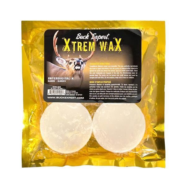 BUCK EXPERT XTREM WAX CHEVREUIL URINE SYN+INTERDIGITAL+MALE DOMINANT