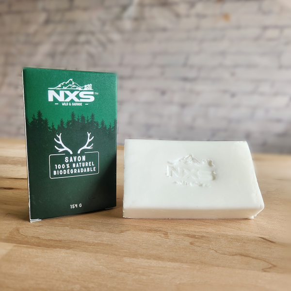 NXS SAVON 100% NATUREL ET BIODÉGRADABLE 154G - EUCALYPTUS