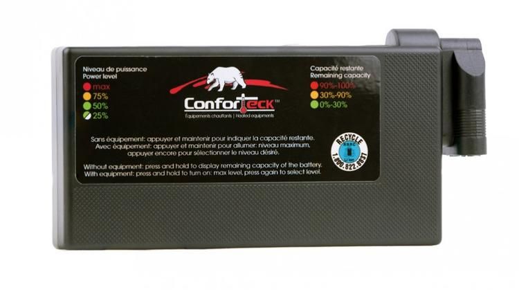 CONFORTECK KIT PILE+CONTRÔLEUR+CHARGEUR POUR SEMELLES