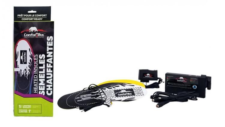 CONFORTECK KIT DE SEMELLES CHAUFFANTES INCLUS FIL+CHARGEUR UNISEXE (O/S)