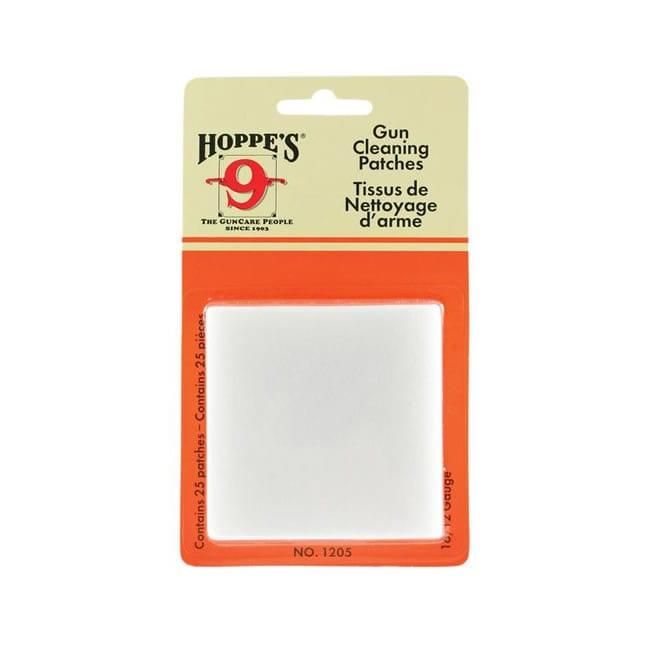 HOPPE&#39;S PATCH 16 - 12 GAUGE NO 5  25 PACK, POLY BAG