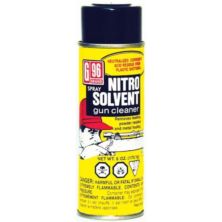 G96 NITRO SOLVENT GUN CLEANER (6OZ)