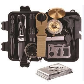 BUCKNER KIT DE SURVIE &#39;ADVENTURA&#39; 10 PIECES (FS045)