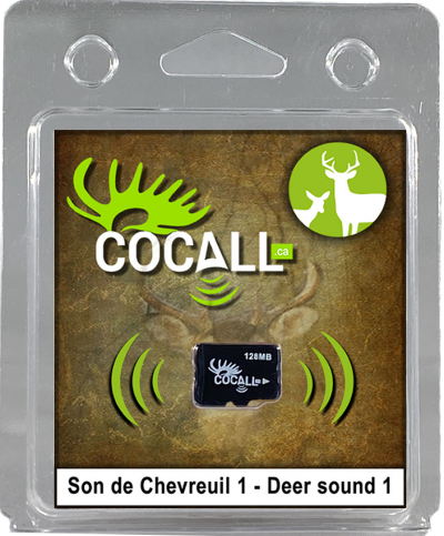 COCALL CARTE DE SON DE  CHEVREUIL 1
