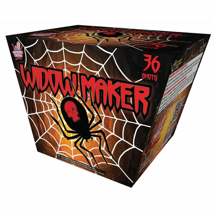 FIREWORKS FEUX D&#39;ARTIFICE WIDOW MAKER 36 SHOTS