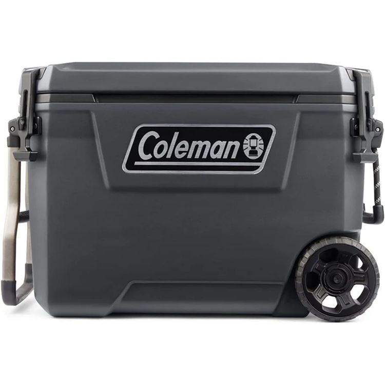 COLEMAN GLACIÈRE CONVOY 65 QT CHARCOAL AVEC ROUE