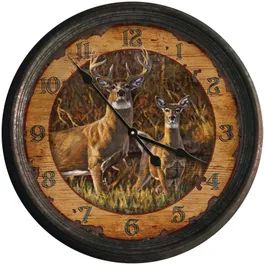 RIVER EDGE HORLOGE MALE ET FEMELLE CHEVREUIL
