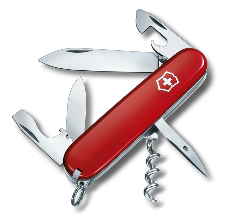 VICTORINOX COUTEAU SPARTAN ROUGE  12 FONCTION