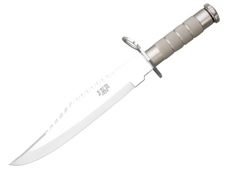 JOKER COUTEAU CUCHILLO SUPERVIVENCIA 25CM ARGENT &#39;&#39;RAMBO&#39;&#39;