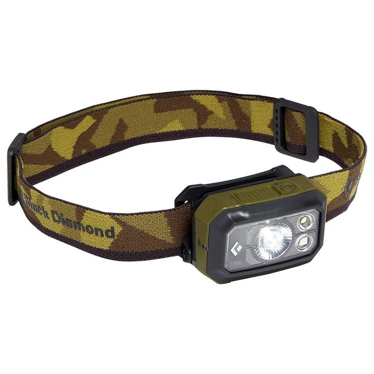 BLACK DIAMOND STORM LAMPE FRONTALE 375 LUMENS CAMO