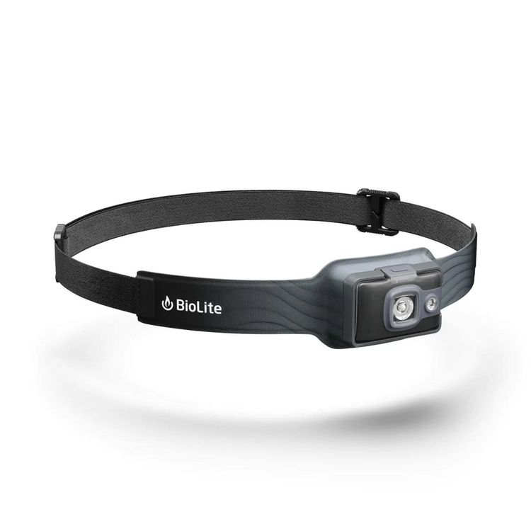 BIO LITE LAMPE FRONTAL 325 LUMENS MIDNIGHT GREY USB RECHARGEABLE