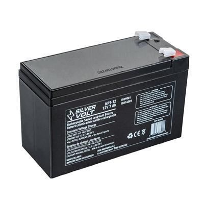 SILVER VOLT BATTERIE AU PLOMB - 12 VOLT/7AH