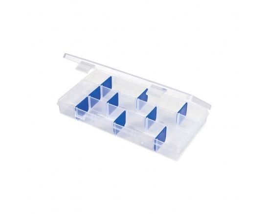 FLAMBEAU COFFRE ZERUST TRANSPARENT 8 COMPARTIMENTS