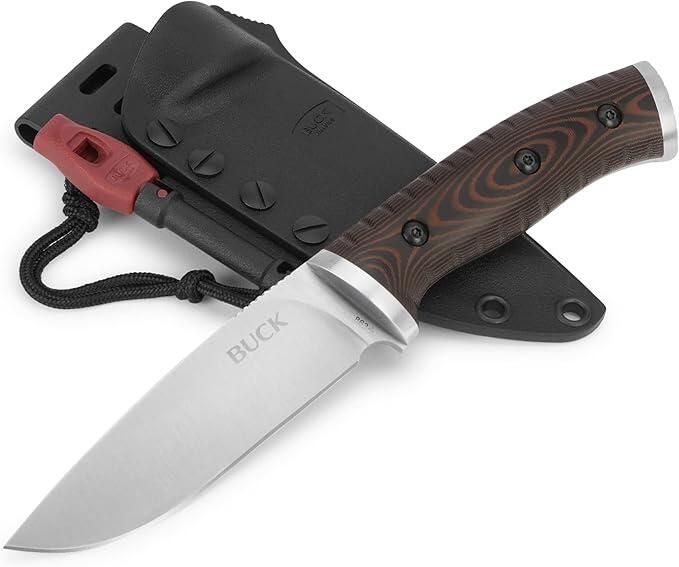 BUCK KNIVES COUTEAU SELKIRK AVEC ALLUME-FEU NOIR/BRUN
