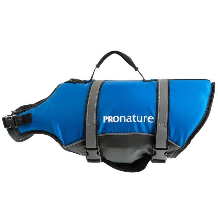 PRONATURE VESTE DE FLOTTAISON POUR CHIEN BLEU