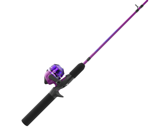 ZEBCO SPLASH JR ENSEMBLE CANNE/MOULINET PURPLE  ENFANT, 29&#39;&#39;, #6.