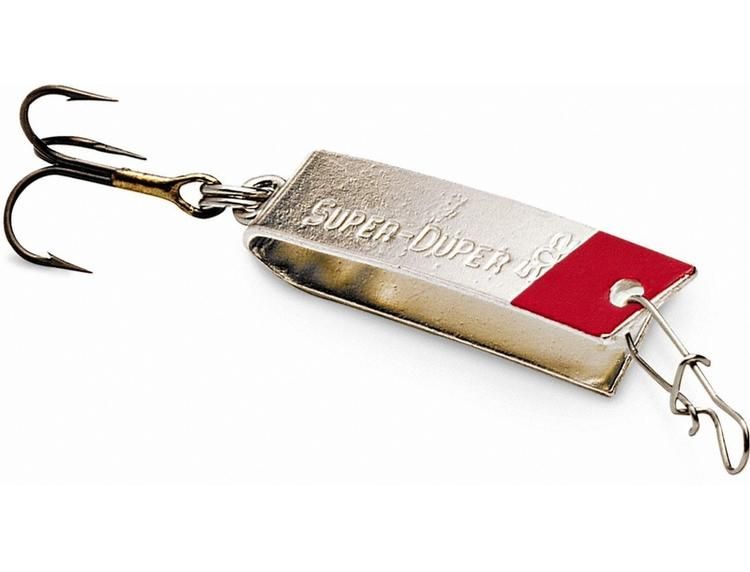 LUHR-JENSEN 502 SUPER DUPER NICKEL/RED HEAD