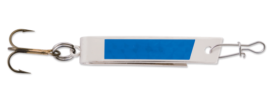 LUHR-JENSEN 502 SUPER DUPER NICKEL/PRISME BLEU