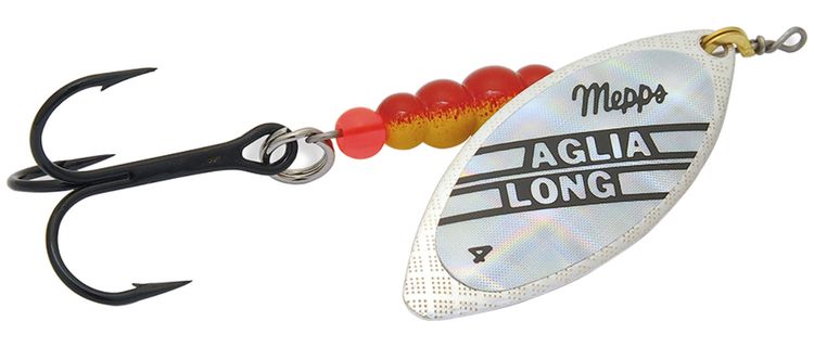 MEPPS AGLIA LONG 1/6 OZ  ARC-EN-CIEL DOS ARGENT