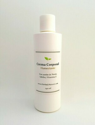 Crema Corporal Humectante