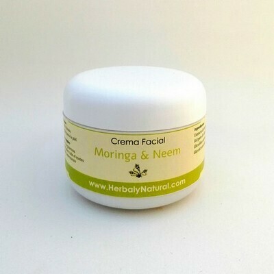 Crema Facial de Moringa y Neem