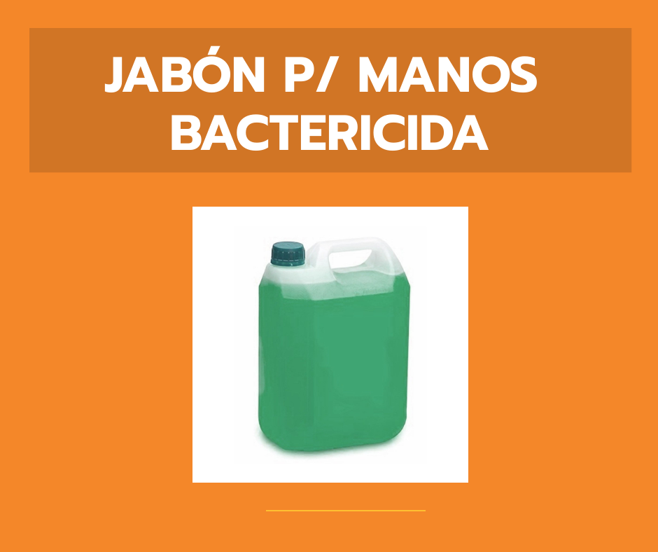 Jabón para manos - Bactericida