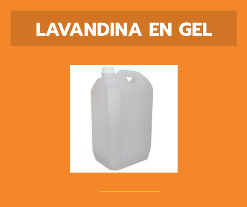 Lavandina en Gel
