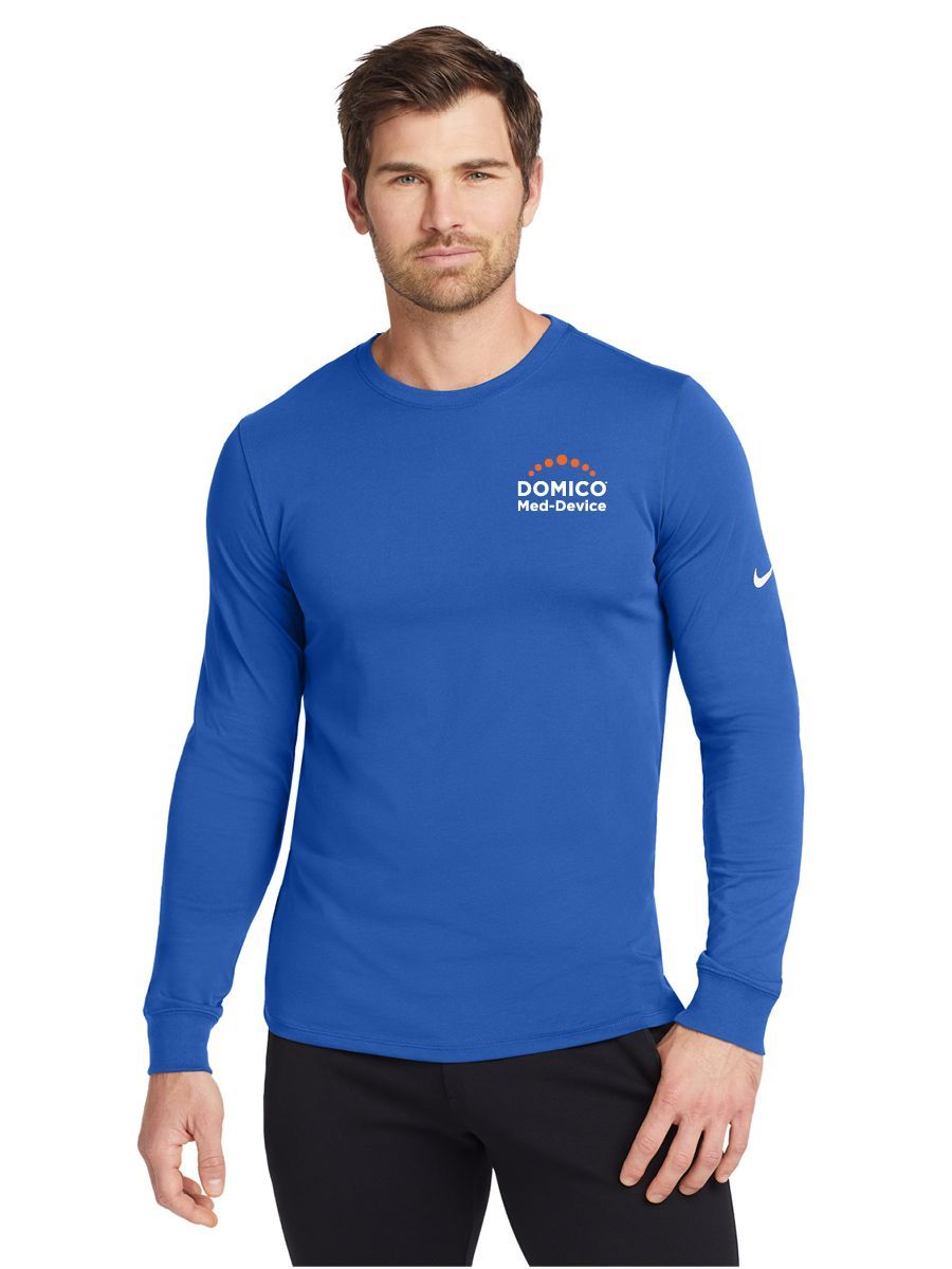 Nike Dri-FIT Cotton/Poly Long Sleeve Tee