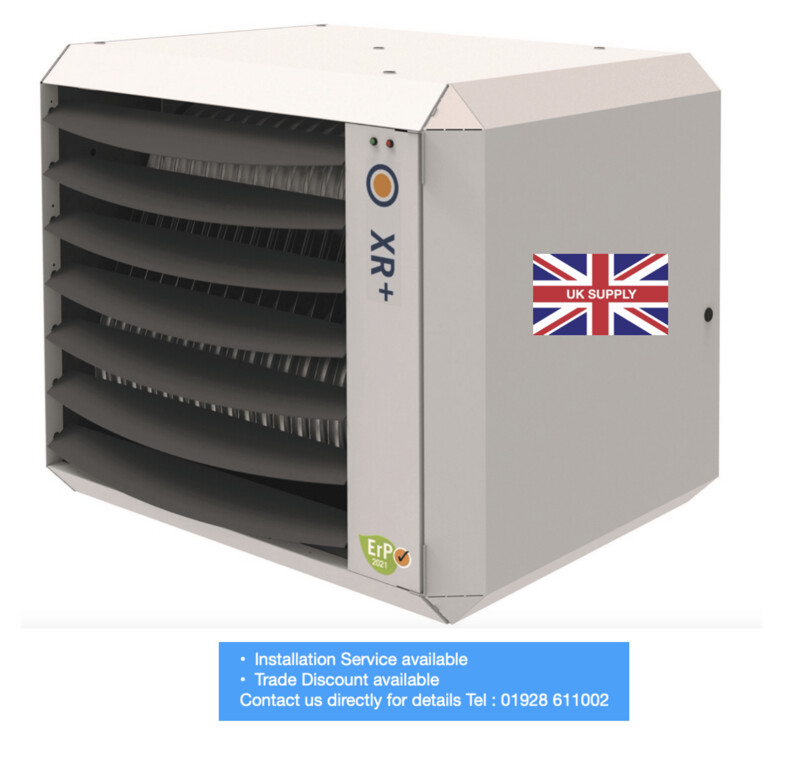 XR60+ GAS WARM AIR HEATER (61.2kW) - Winterwarm