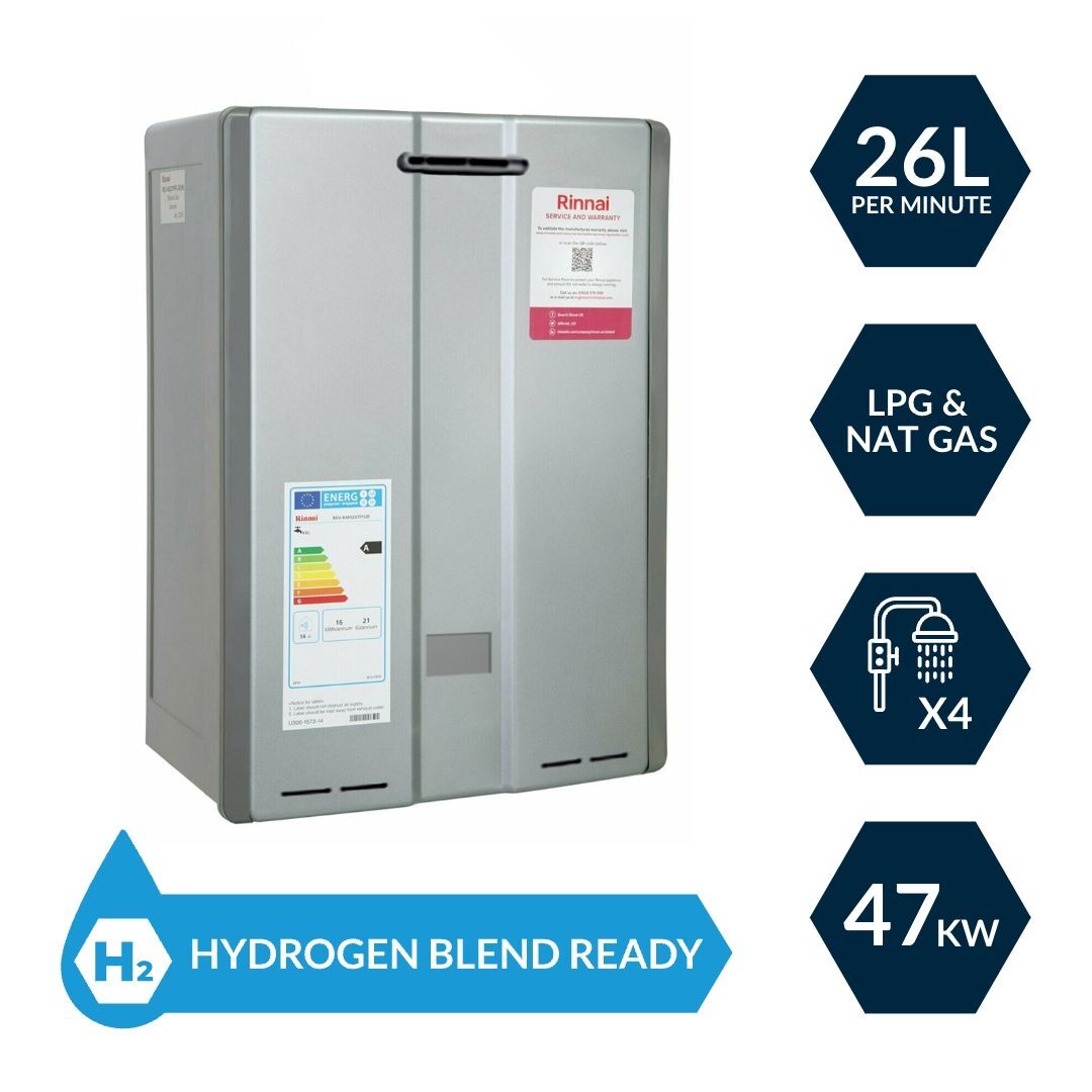 N1300E External Rinnai Water Heater